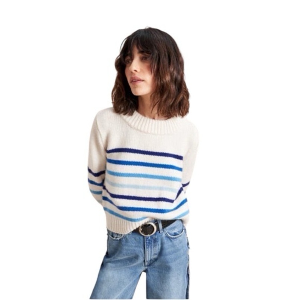 La Ligne mini Marin blue multi stripe